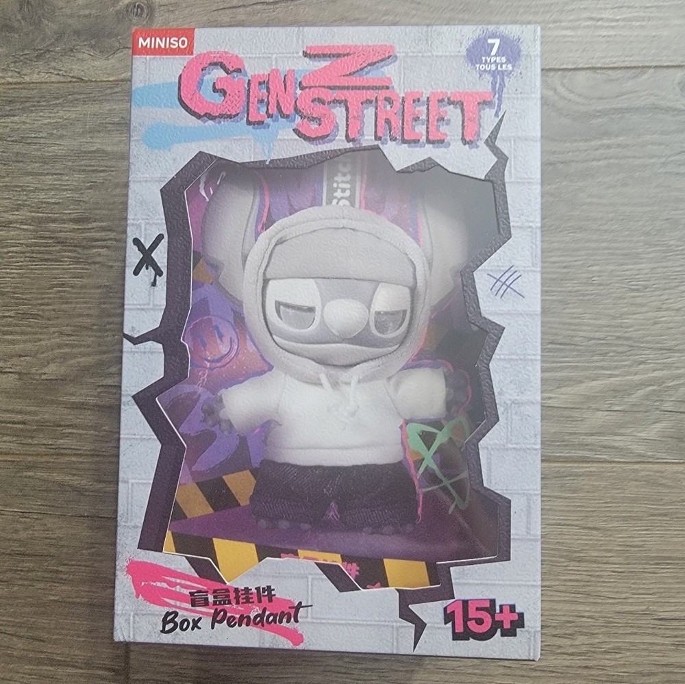 New MINISO Gen Z Street Stitch Blind Surprise Box Single 1 Box Authentic US